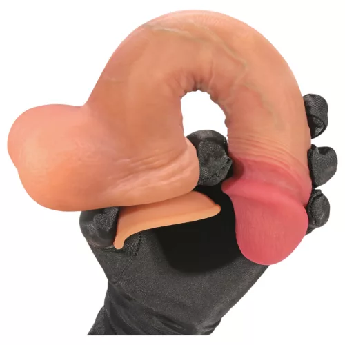 FeelSkin - ultra realisztikus dildó - natúr (18 cm)