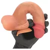 FeelSkin - ultra realisztikus herés dildó - natúr (21 cm)