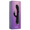 LOVISS Flower - csiklókaros G-pont vibrátor (fekete)