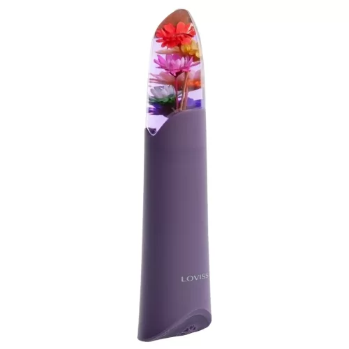 LOVISS Flower - mini rúdvibrátor (lila)