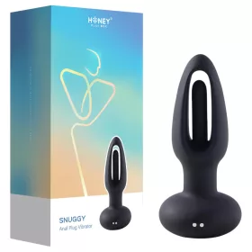 Honey Play Box Snuggy - nyelves análvibrátor (fekete)