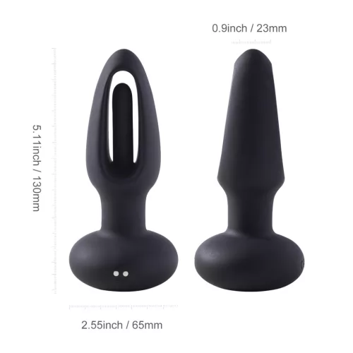 Honey Play Box Snuggy - nyelves análvibrátor (fekete)