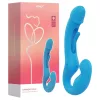 Honey Play Box Harmony Duo - okos felcsatolható nyelves vibrátor (kék)