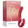 Honey Play Box Harmony Duo - App-vezérelt felcsatolható nyelves vibrátor (piros)