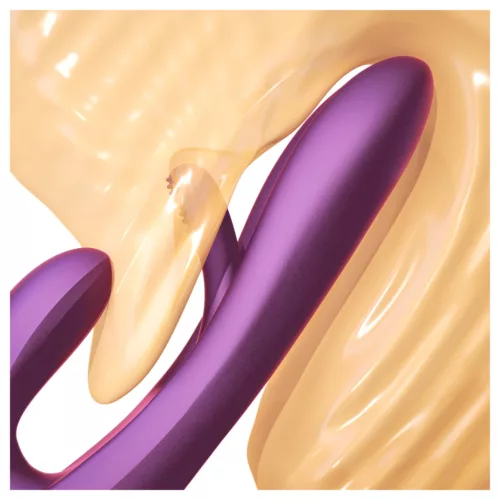 Honey Play Box Terri - okos nyelves, csiklókaros vibrátor (lila)