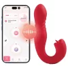 Honey Play Box Joi Thrust 2 - okos lökő, nyaló vibrátor (piros)