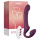 Honey Play Box Bliss - forgó gyöngyös felcsatolható vibrátor (lila)