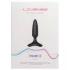 LOVENSE Hush 2 XS - akkus kis anál vibrátor (25mm) - fekete