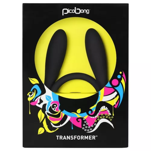 Picobong Transformer - vízálló unisex vibrátor (fekete)