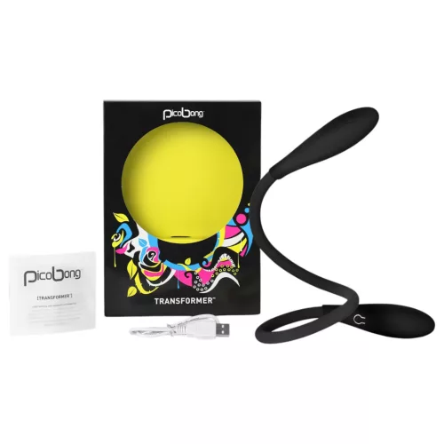 Picobong Transformer - vízálló unisex vibrátor (fekete)