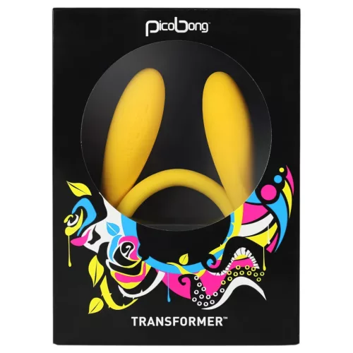 Picobong Transformer - vízálló unisex vibrátor (sárga)
