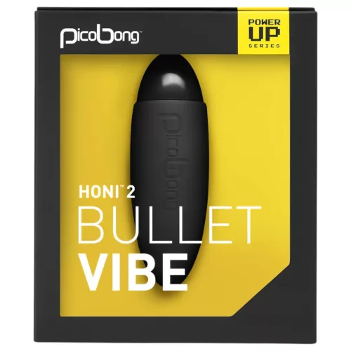 / Picobong Honi 2 - vízálló vibrációs tojás (fekete)