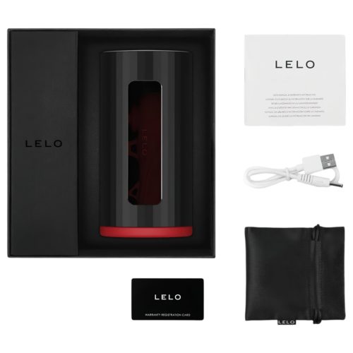 LELO F1s V2 - interaktív maszturbátor (piros)