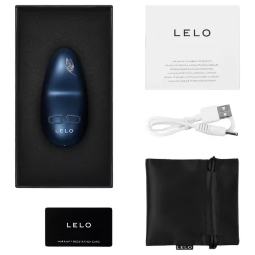 LELO Nea 3 - akkus, vízálló csikló vibrátor (kék)