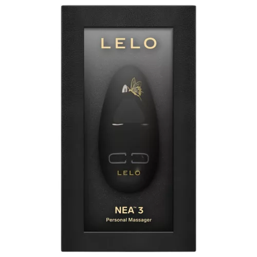 LELO Nea 3 - akkus, vízálló csikló vibrátor (fekete)