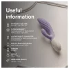 LELO INA Twist - appos, csiklókaros G-pont vibrátor (lila)