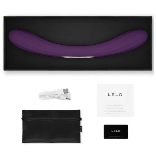 LELO Boomerang - kétvégű vibrátor (lila)