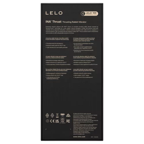 LELO - INA Thrust lökő nyuszivibrátor (lila)