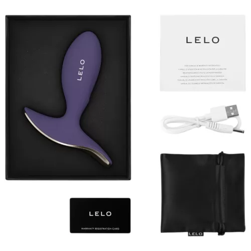 LELO Surfer - okos vibrációs anál plug (lila)