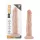 Dr. Skin 7,5 - tapadókorongos élethű dildó - natúr (19cm)