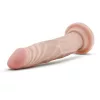 Dr. Skin 7,5 - tapadókorongos élethű dildó - natúr (19cm)