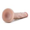 Dr. Skin 7,5 - tapadókorongos élethű dildó - natúr (19cm)