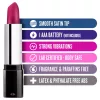 Blush Lipstick Rosé - vízálló rúzs vibrátor (fekete-pink)