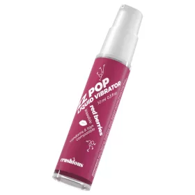   Crushious ZZ POP - ehető folyékony vibrátor, piros bogyós (10ml)