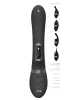 Vive Chou - 4in1 csiklókaros vibrátor (fekete)
