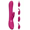 Vive Chou - akkus, cserélhető fejes csiklókaros vibrátor (pink)