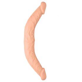 RealRock Double Dong 14 - dupla dildó (36cm) - natúr