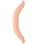 RealRock Double Dong 14 - dupla dildó (36cm) - natúr