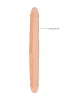 RealRock Double Dong 14 - dupla dildó (36cm) - natúr