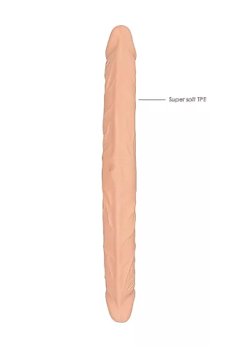 RealRock Double Dong 14 - dupla dildó (36cm) - natúr