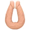 RealRock Double Dong 14 - dupla dildó (36cm) - natúr