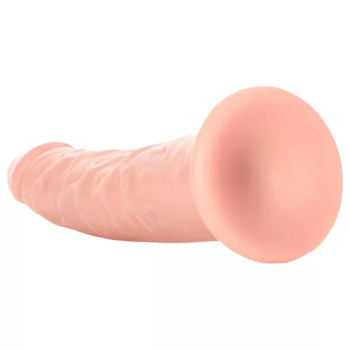 RealRock Slim - realisztikus dildó - 15,5cm (natúr)