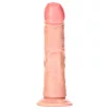 RealRock - tapadókorongos realisztikus dildó - 15,5cm (natúr)