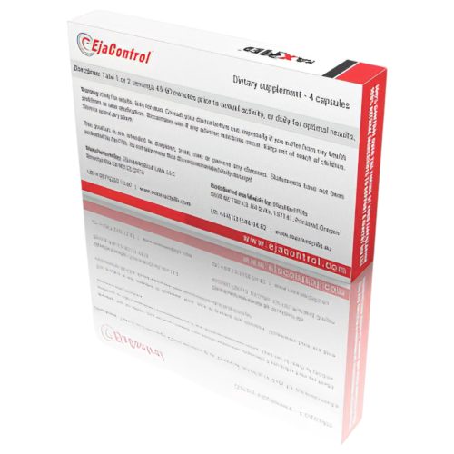 EjaControl - késleltető hatású étrend kiegészítő kapszula (4db)