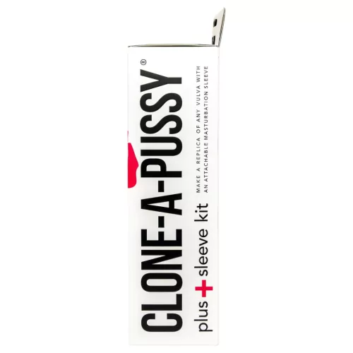 Clone-a-Pussy - puncimásoló és mandzsetta készlet (pink)
