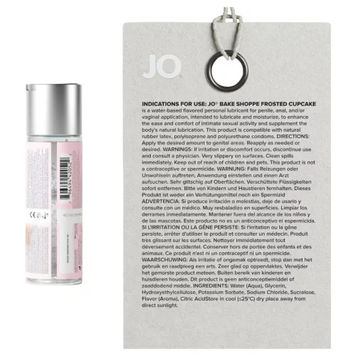 System JO Bake Shoppe - ízes síkosító, cukormázas muffin (60ml)