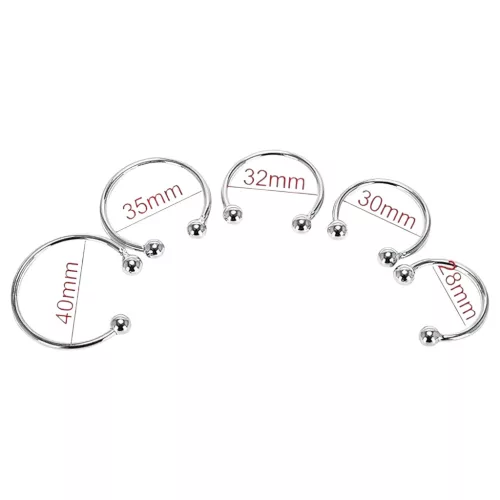 Rozsdamentes fém makkgyűrű - ejakuláció késleltetéshez (28mm)