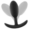 Anal Adventures Platinum M - anál plug - fekete (közepes)