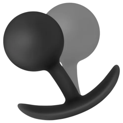 Anal Adventures Platinum - anál plug (fekete)