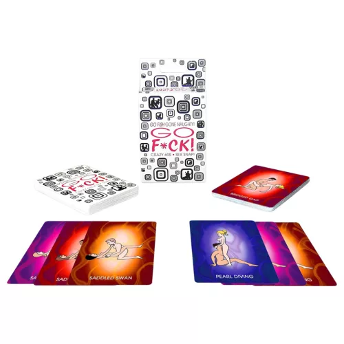 GO F*CK - Kama Sutra kártya (52db)