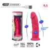 Silexd - tapadókorongos vibrátor távirányítóval (pink)