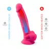 Silexd - tapadótalpas, herés vibrátor távirányítóval (pink)
