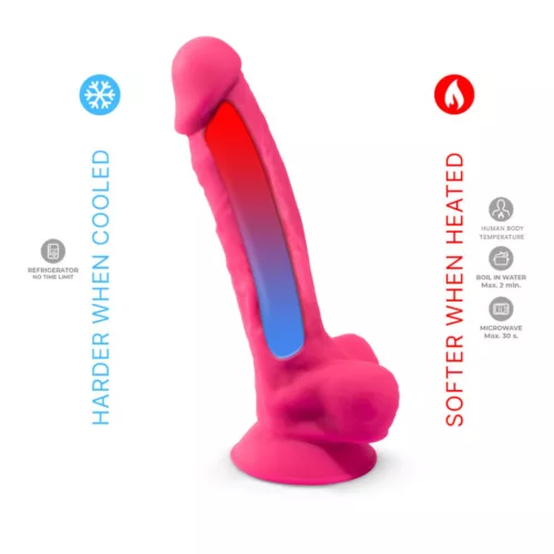 Silexd - tapadótalpas, herés vibrátor távirányítóval (pink)