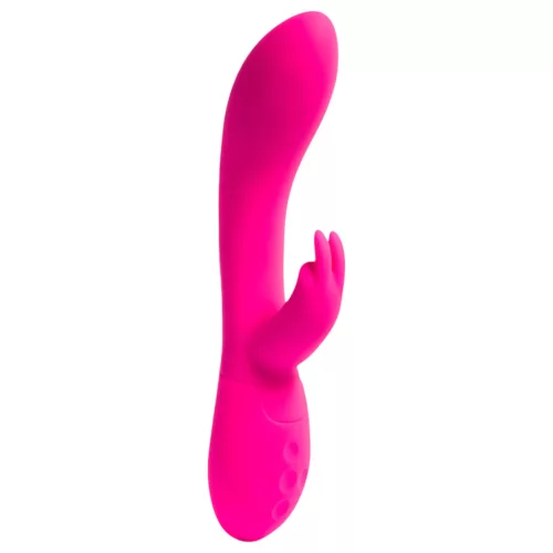 / Platanomelón Lucas - akkus, csiklókaros vibrátor (pink)