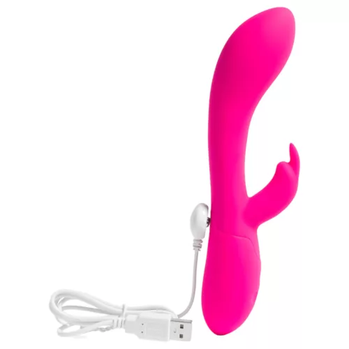 / Platanomelón Lucas - akkus, csiklókaros vibrátor (pink)