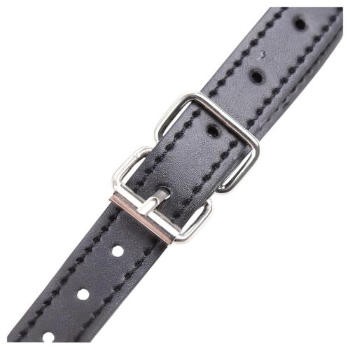 Latetobed - száj formájú szilikon szájpecek (fekete)